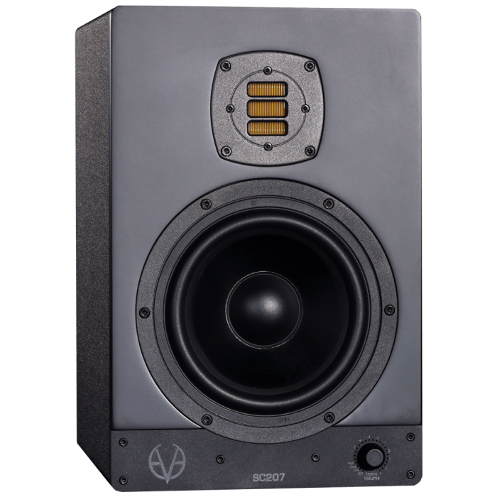 Eve Audio 05 0023 SC207 All Black Yakın-Orta Alan Studio Monitörü (Tek) 150W | 7 İnç GümüşKoni Woofer Sınırlı Üretim Tam Siyah